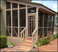 Door on Screened Porch