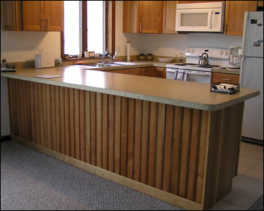 3-1/4" Cherry Beadboard - Completed